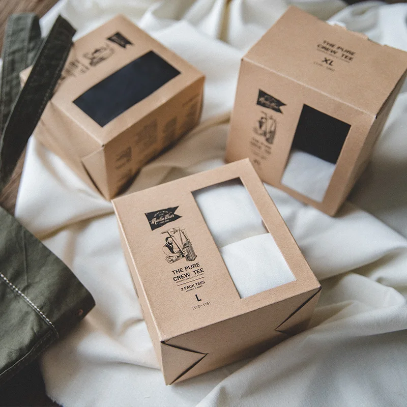 Мужская однотонная хлопковая Футболка Maden черная или белая футболка с коротким