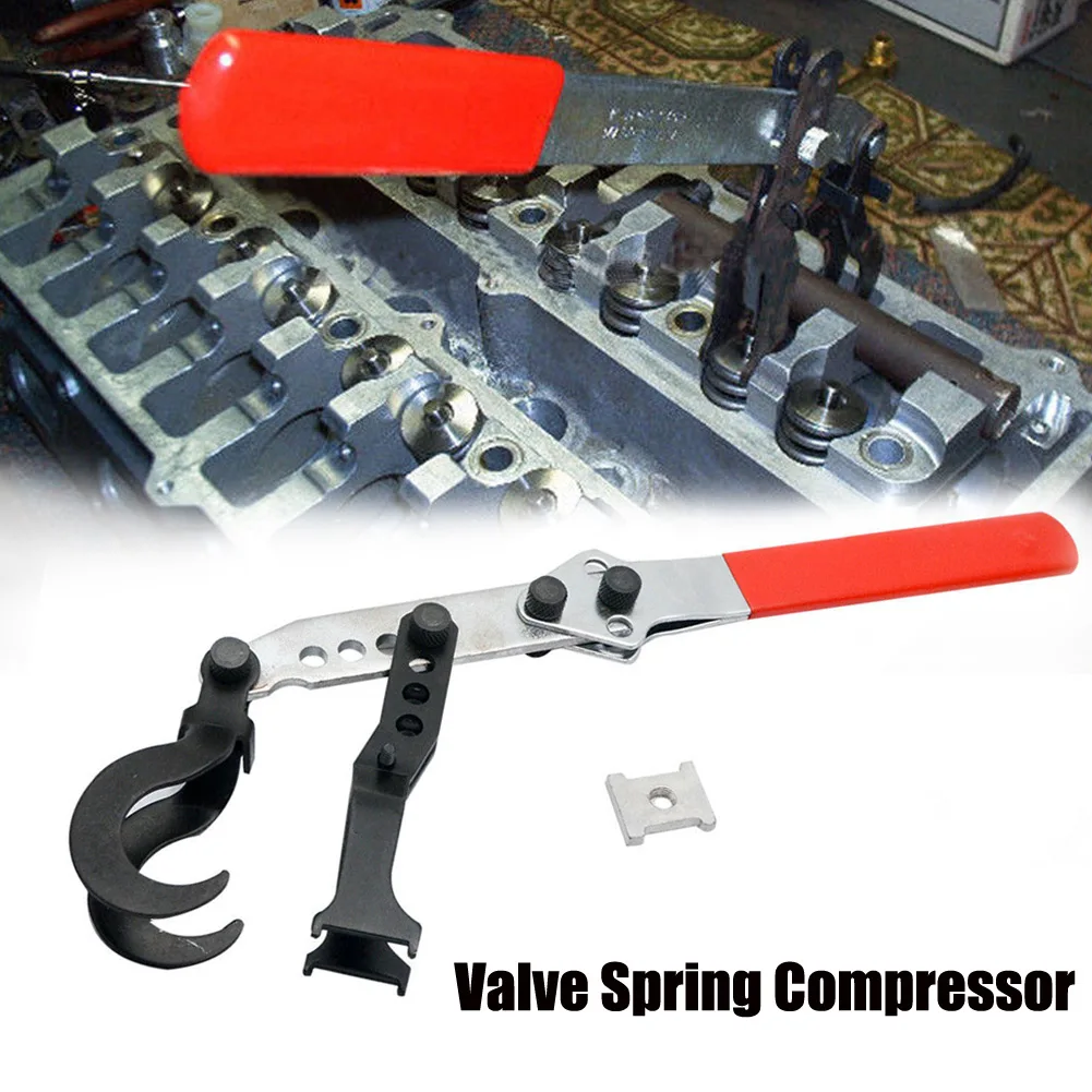 

Valve Spring Compressor Overhead Tool Valve Spring Wrench Lever OHV OHC Adjustable Handle Removal Car Repair Tool Accessories