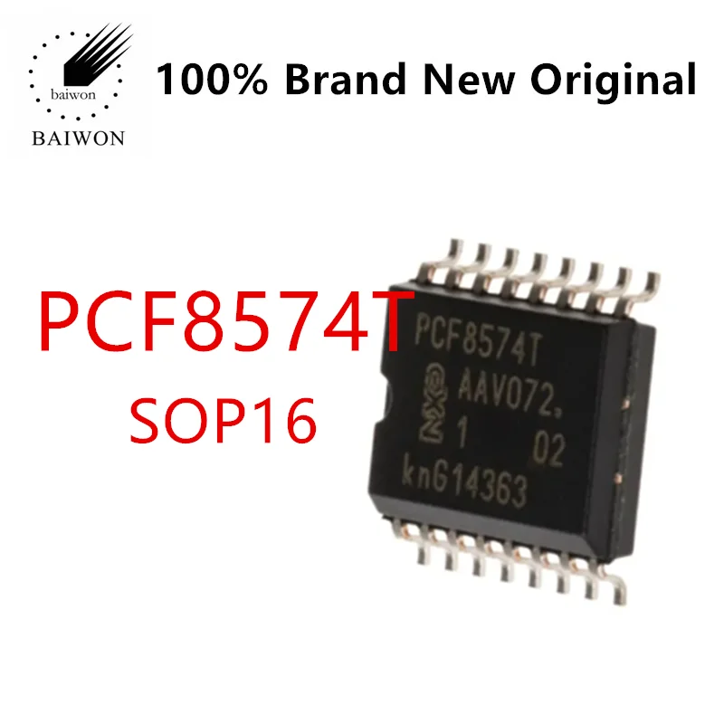 

100% Оригинальные интегральные микросхемы PCF8574T Входное/выходное расширение 8bit I2C