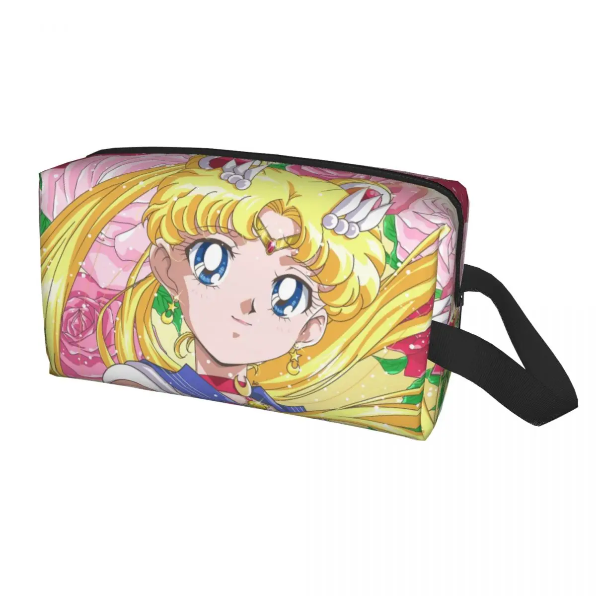 

Милая дорожная косметичка аниме Moon Girl для женщин, японская косметичка Shojo Сейлор, косметичка, косметичка для хранения красоты, набор Dopp