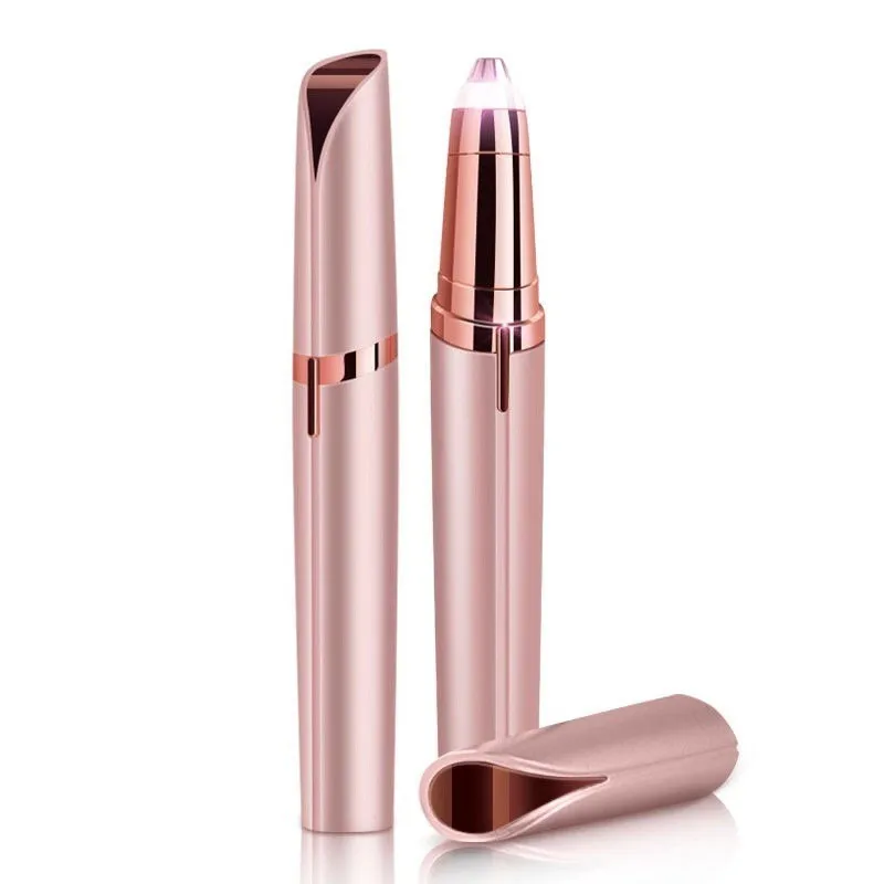 1PCs Electric Women's Eyebrow Pencil Automatic Eyebrows Knife Hair Removal Beauty Trimmers Make-up for Women Wholesale