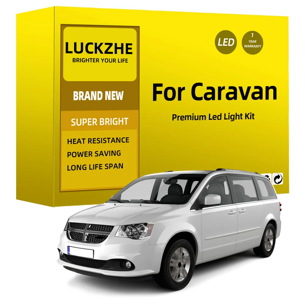 

Car Led Interior Light Kit For Dodge Grand Caravan 1996-2015 2016 2017 2018 2019 2020 Reading Dome Map Lamp Bulb Canbus No Error