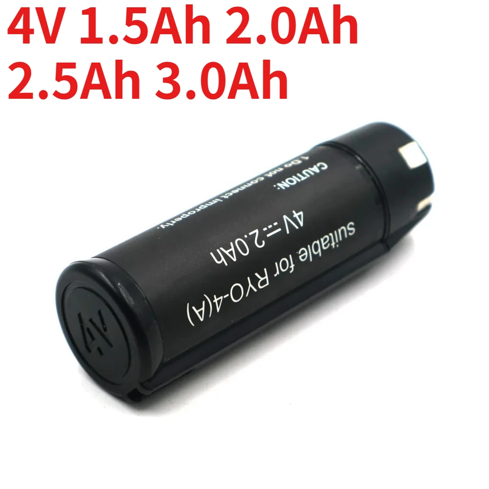 Фото Высококачественный аккумулятор 4V 1.5Ah 2.0Ah 2.5Ah 3.0Ah для RYOBI AP4001 CSD42l RGS410 RLP416 RP4020 RP4400 RP4520 RP4530 Tek4 RP4300 №4