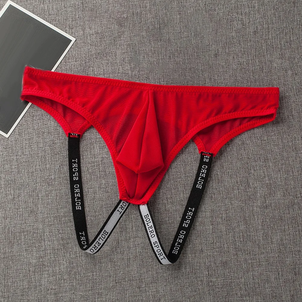 

Mens Sexy Underwear Strap Sissy Underwear Open Butt Thong Lingerie Breathable Underwear Low Waist Backless Gay Pouch Briefs