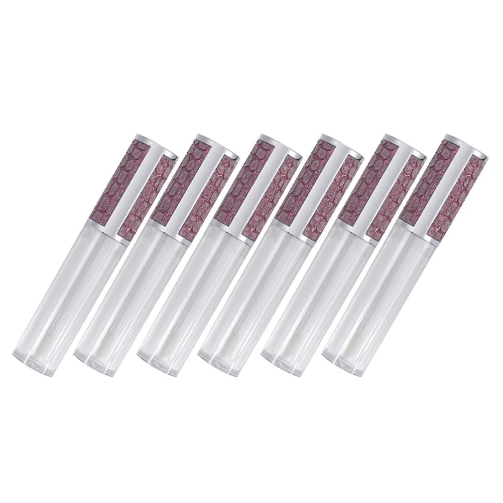 

6pcs DIY Lip Gloss Bottle Lip Glazes Tube Refillable Lipstick Bottle