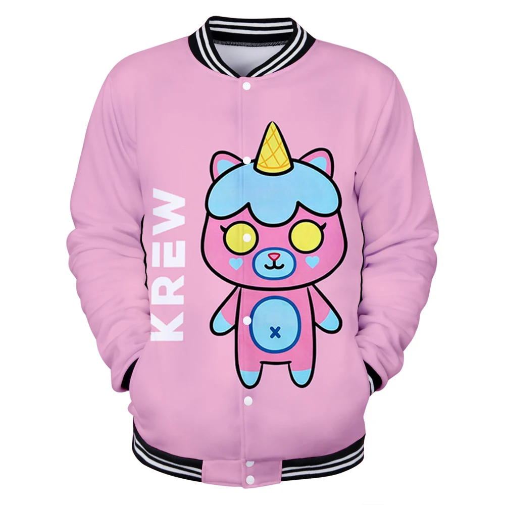 

Бейсбольные куртки ItsFunneh с 3D принтом, Женская/Мужская модная куртка с длинным рукавом, горячая Распродажа, Повседневная Уличная одежда