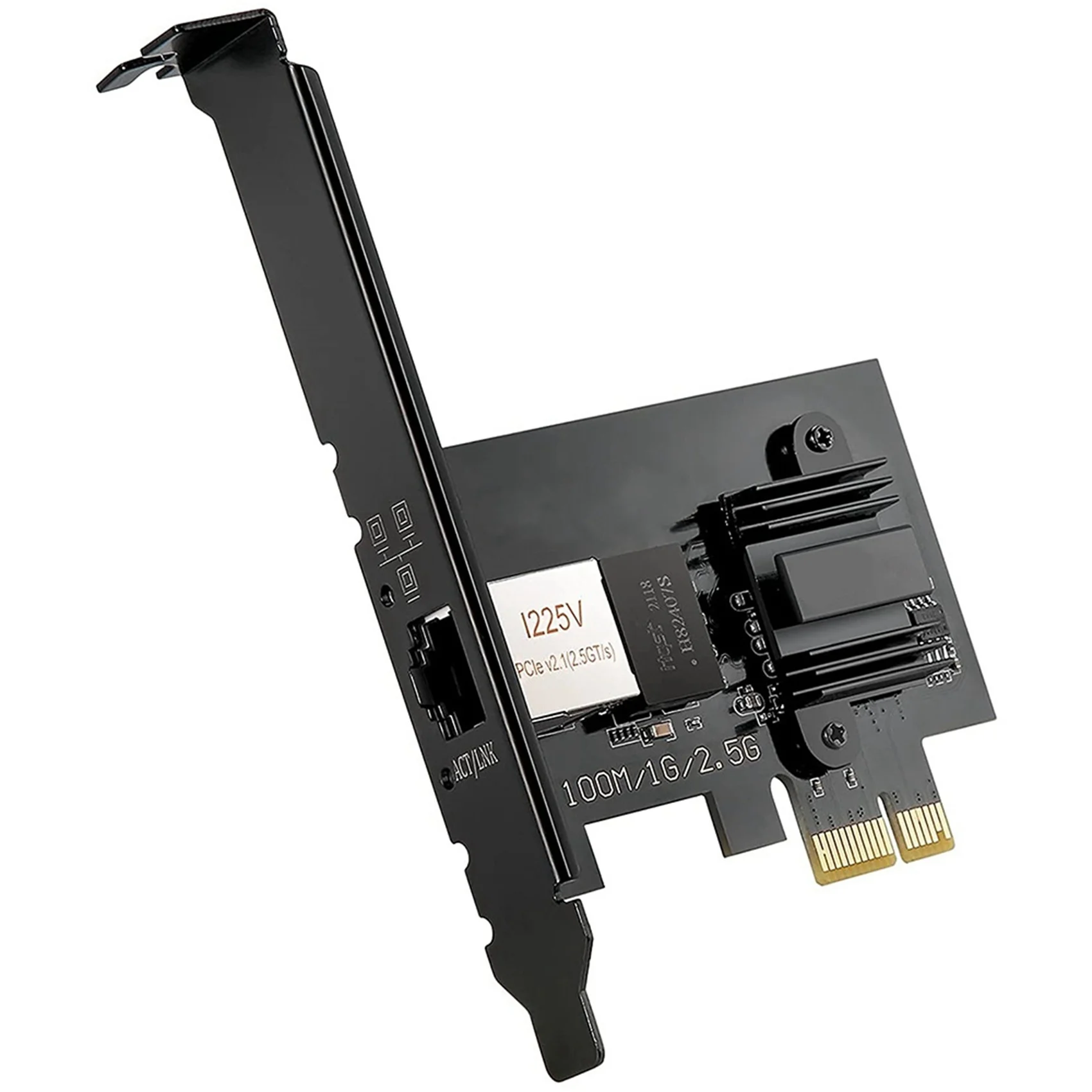 

Сетевой адаптер 2,5 GBase-T PCIe I225V 2,5G/1G/100Mbps PCI Express Gigabit Ethernet Card RJ45 LAN адаптер конвертер