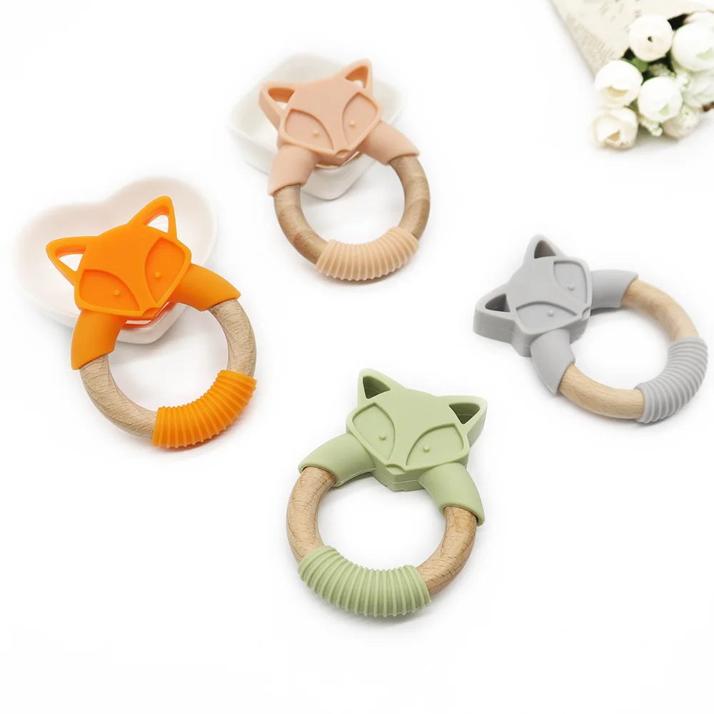 

Baby Soothing Teether Toys For Mothers And Infants, Food Grade Silicone Creative Molar Rods Can Be Used Multiple Times