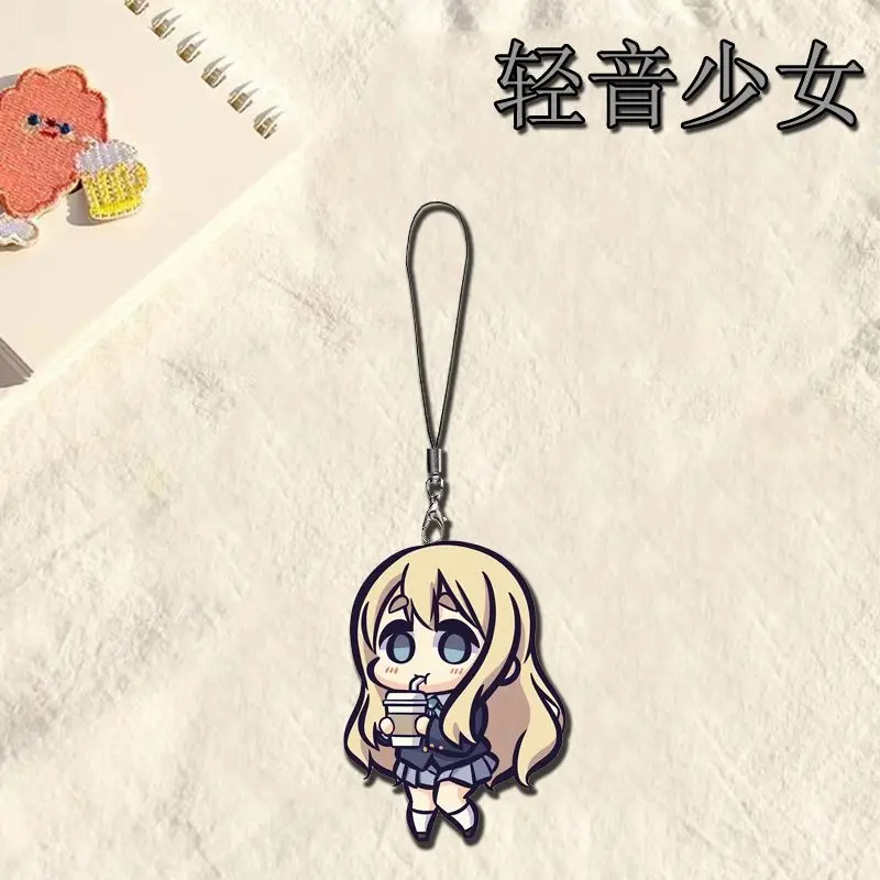 К-ОН! Ремешок для мобильного телефона в стиле аниме Hirasawa Yui, креативные аксессуары «сделай сам», чехол для телефона, изысканный кулон на день рождения, подарки, игрушка (art.: 3920d48ba59bd) - 3920d48ba59bd