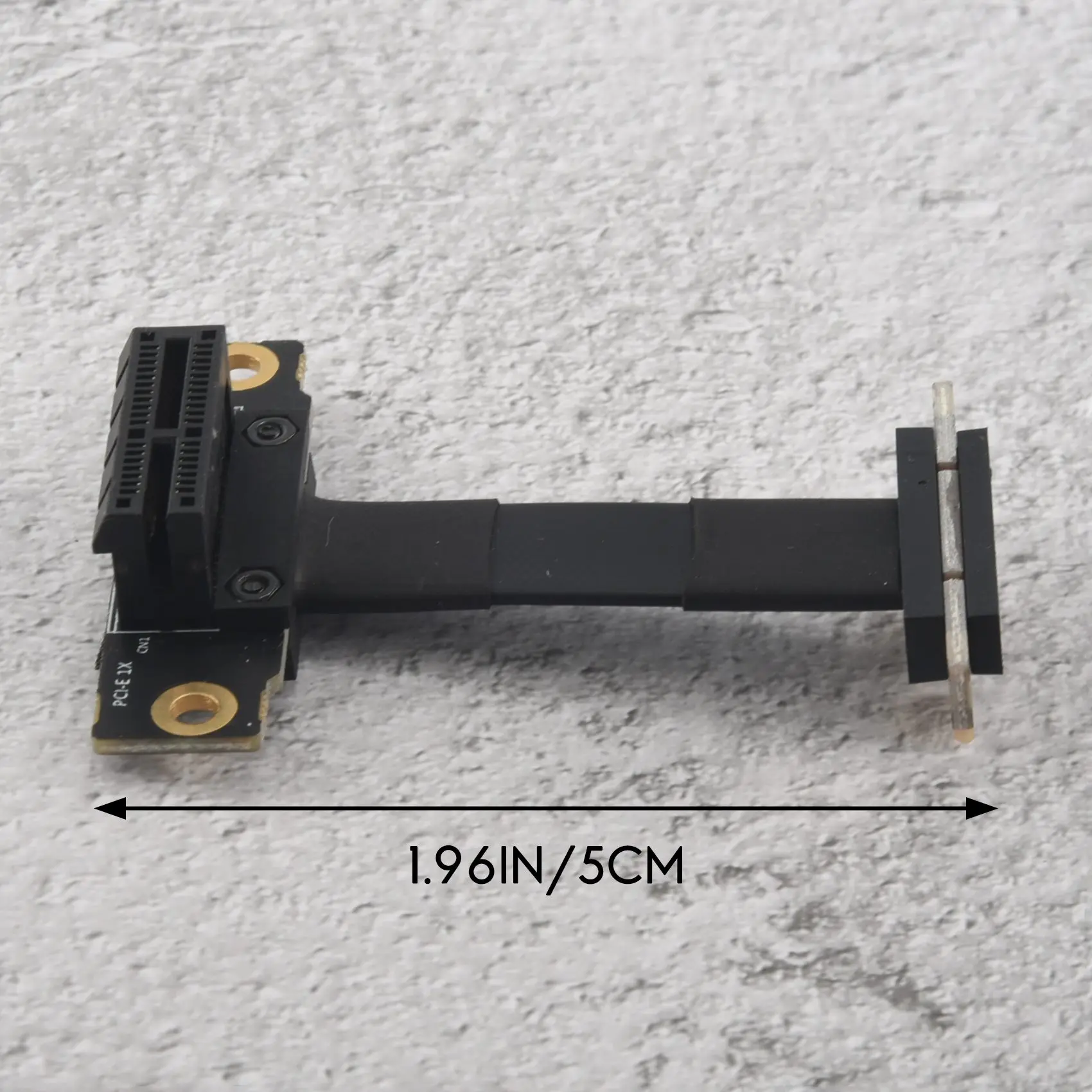 Кабель расширения PCIE X1 двойной 90 градусов PCIe 3 0 на 8 Гбит/с PCI Express 1X карта 5 см