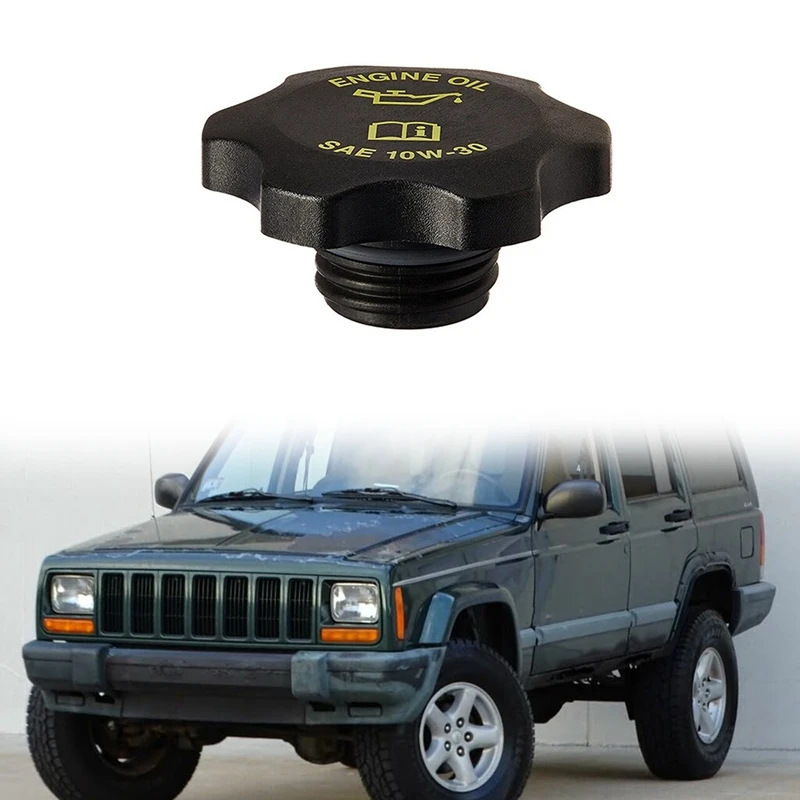 

Винтовая крышка наполнителя масла двигателя 53010654AA для Jeep Cherokee Wrangler Grand Cherokee 1994-2006