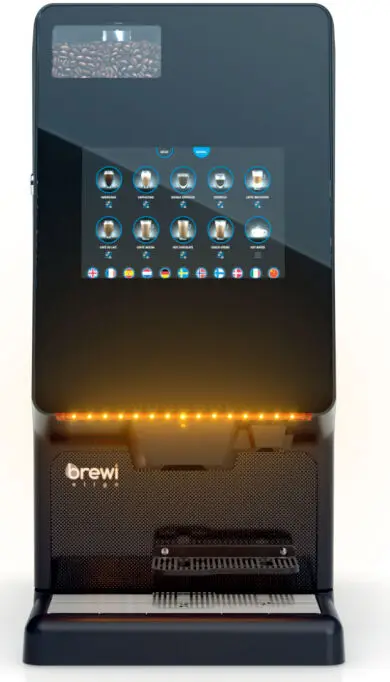 Фото Новая умная кофемашина ModelBrewi Eligo 2026 года с сенсорным экраном, полностью автоматическая, коммерческая, для продажи №2