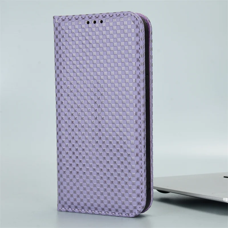 

Suitable For OPPO REALME GT Master Edition groove Pearlescent plaid magnetic phone case for Realme Q3 Pro Carnival leather case