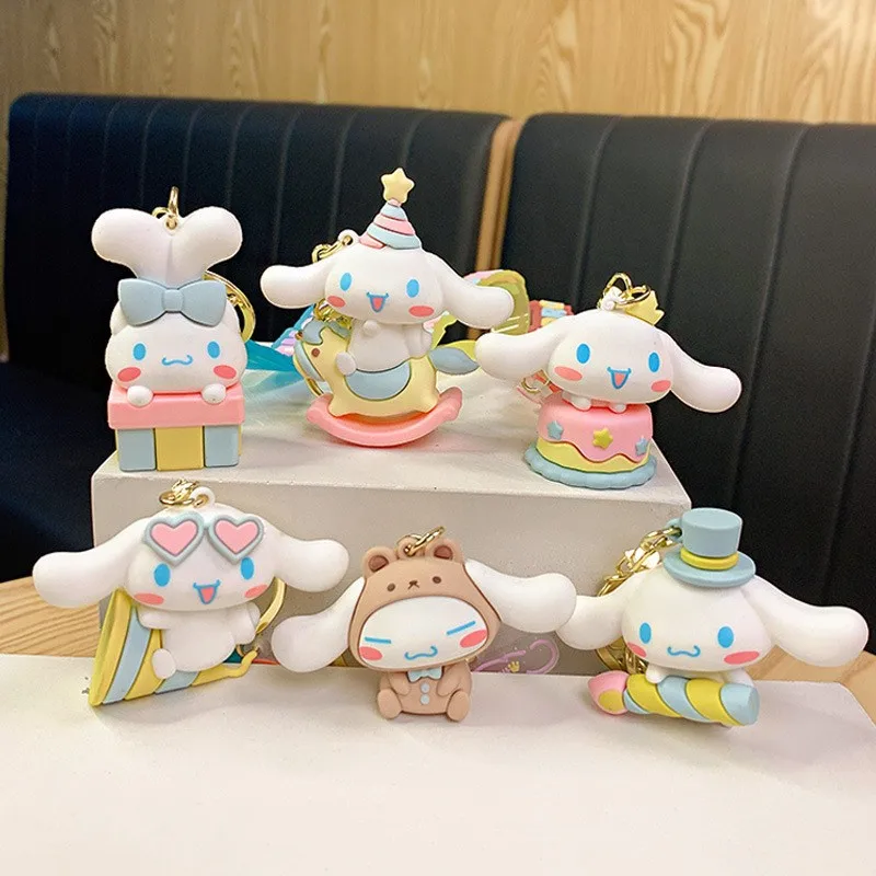 

MINISO Sanrio серия Cinnamoroll мультфильм анимация милая сумка брелок кукла подвеска Кукла Cinnamoroll детский подарок