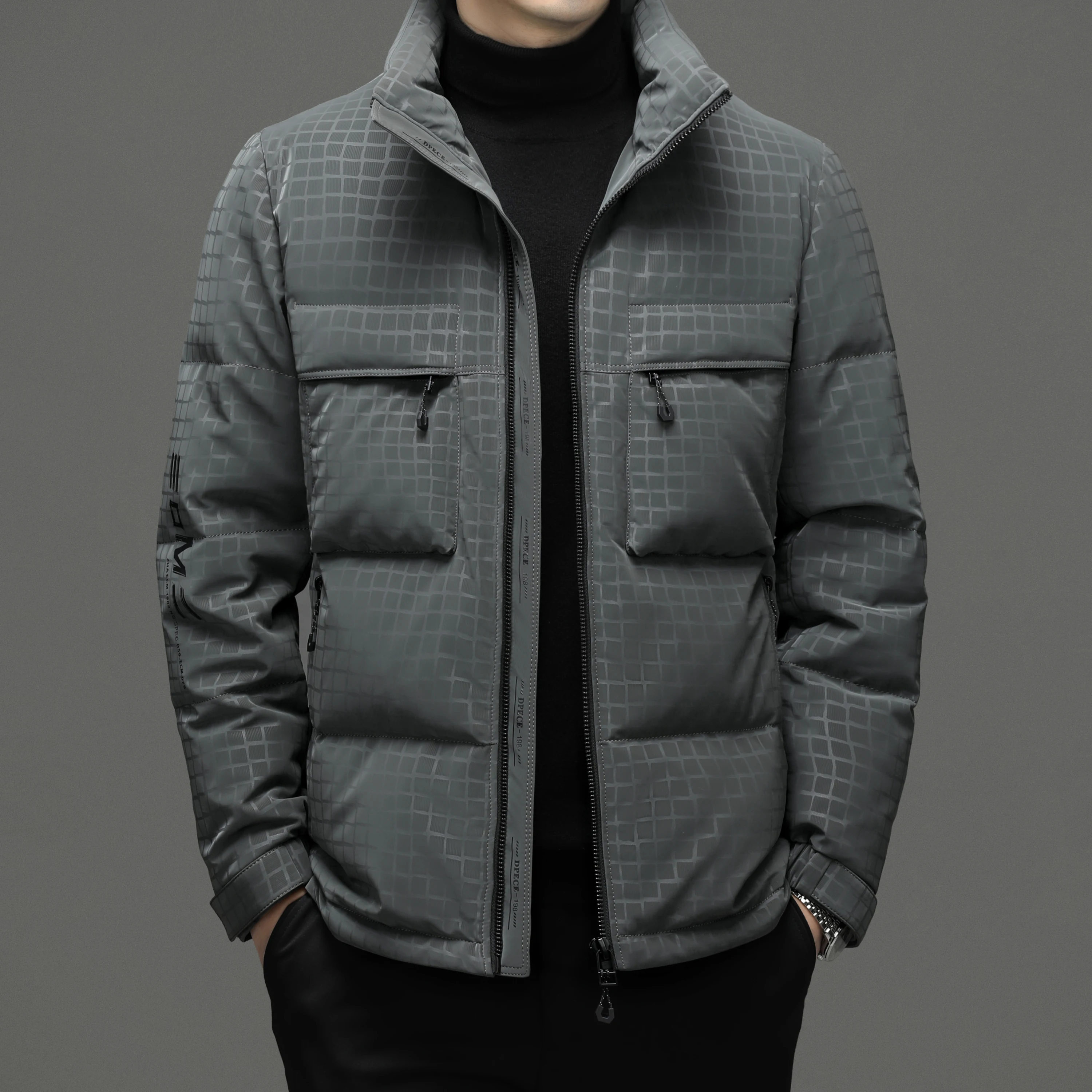 Winter Jacket Men Parkas 2022 Fashion Solid Puffer Jackets Coats Chaquetas Manteaux Doudoune Homme Erkek Mont Jaqueta Masculina
