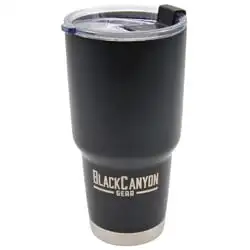 

Outfitters BCO 32oz black tumbler with plastic flip