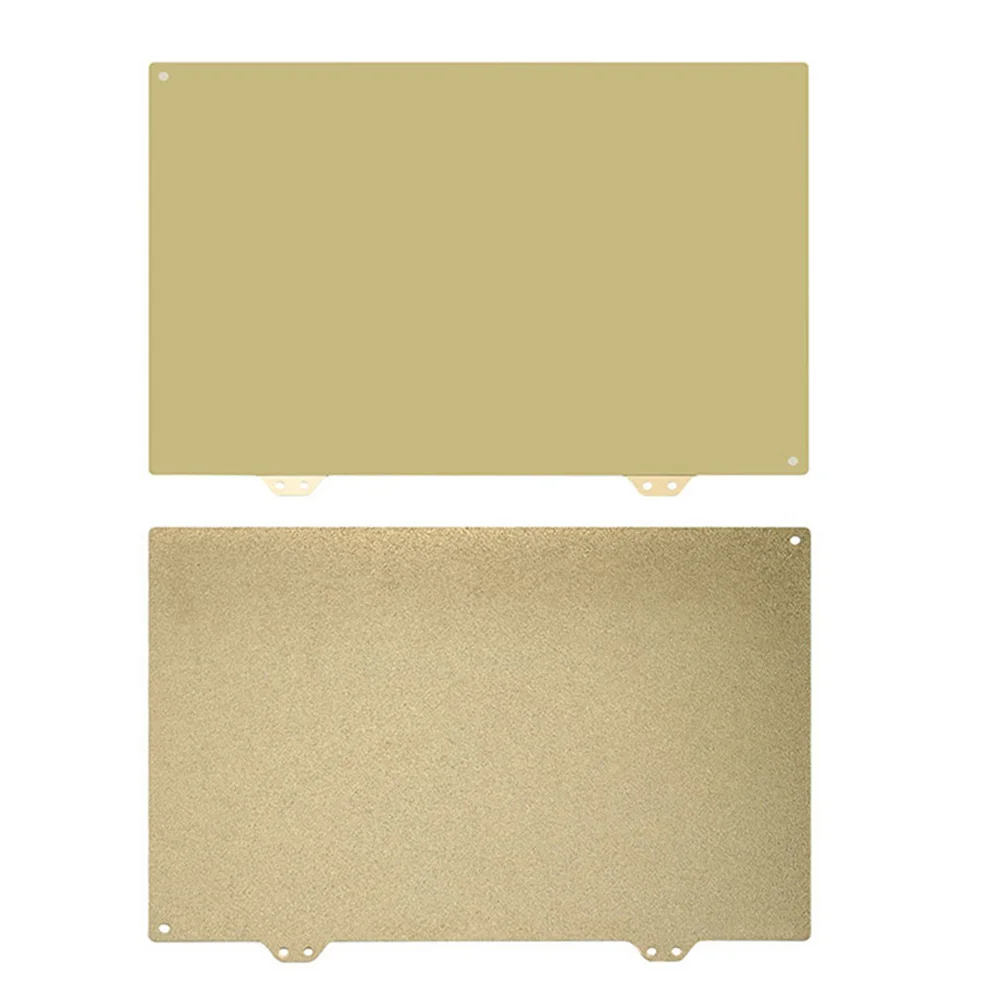 Односторонний порошковый стальной лист PEI 270*200 мм, запасная Золотая стальная пластина для X-plus Janus BPS, аксессуары для 3D-принтера