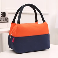 women insulated canvas lunch bags food drink thermal pouch work travel fresh cooler tote picnic portable storage bag container