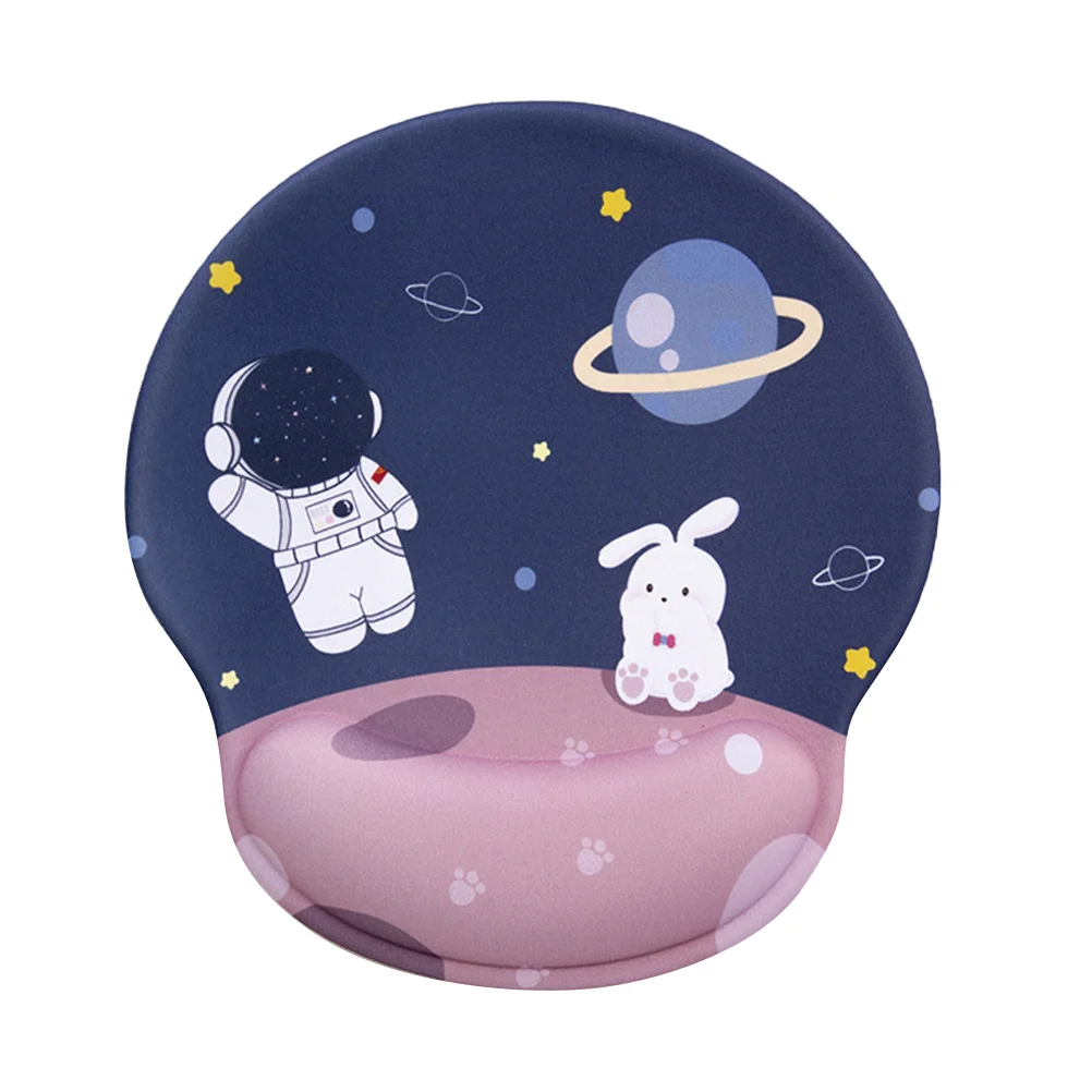

Non-slip Wrist Rest Mousepad Cartoon Astronaut Rabbit Wrist Rest Mousepad