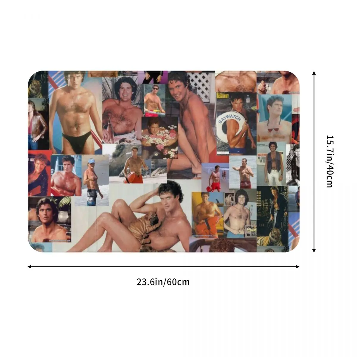 Hoff нагрудный коллаж коврик дверной для ванной