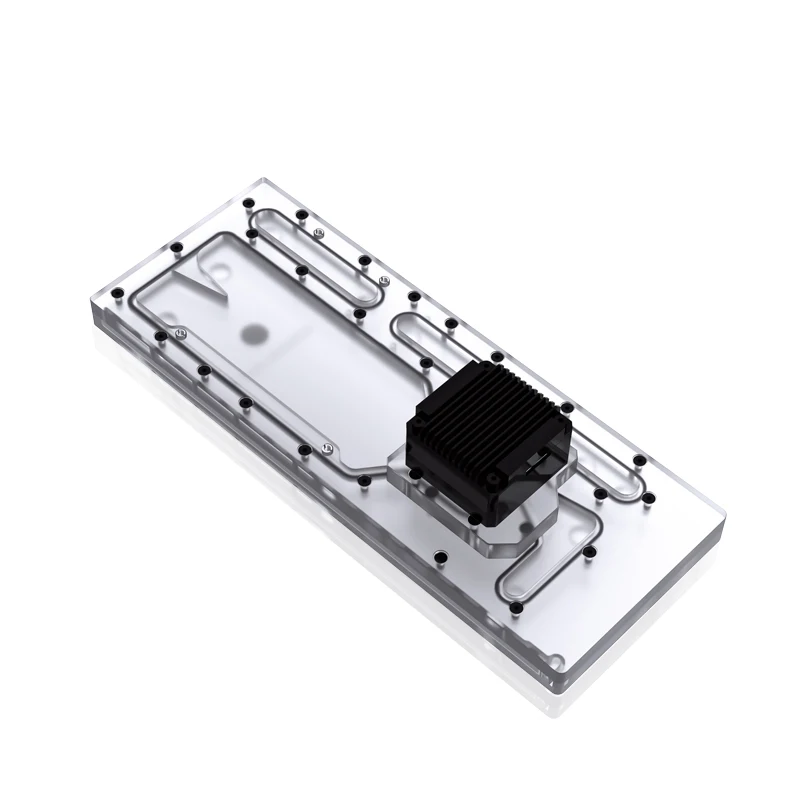 

BYKSKI Acrylic Board Waterway Board Kit Solution use for LIAN LI O11 Dynamic Case for CPU/GPU Block DDC Pump 5V 3PIN /4PIN 12V