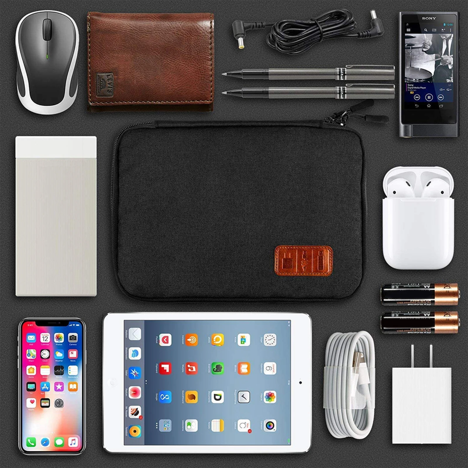 Сумка для кабелей портативный органайзер цифровых USB-гаджетов провода зарядки