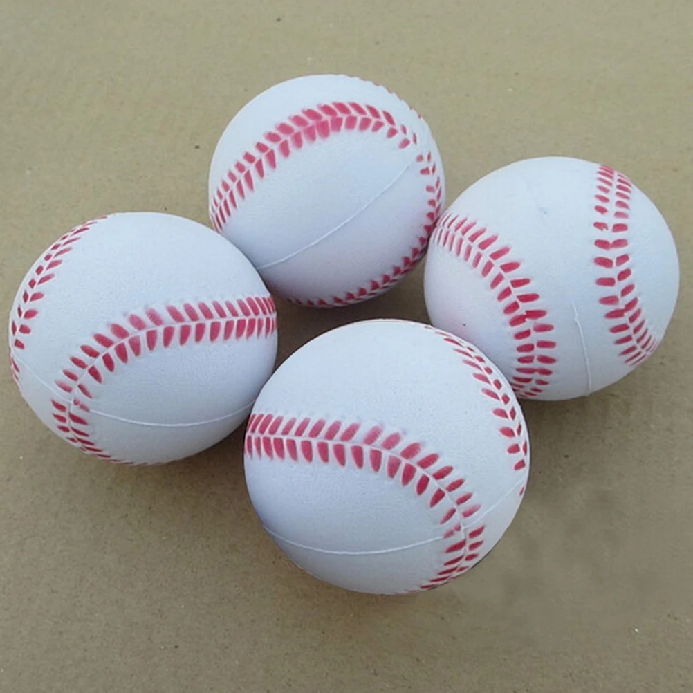 

1PC Baseball Hand Wrist Exercise Stress Relief Relaxation Squeeze Soft Foam Ball Relaxation Squeeze