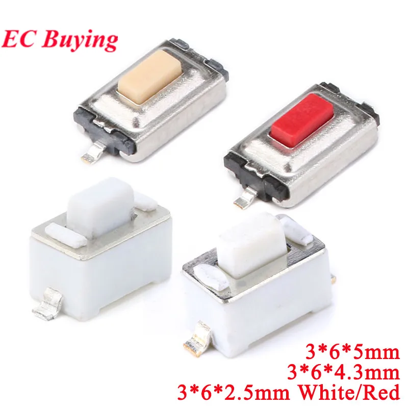 

Тактовые выключатели SMD EC Buying