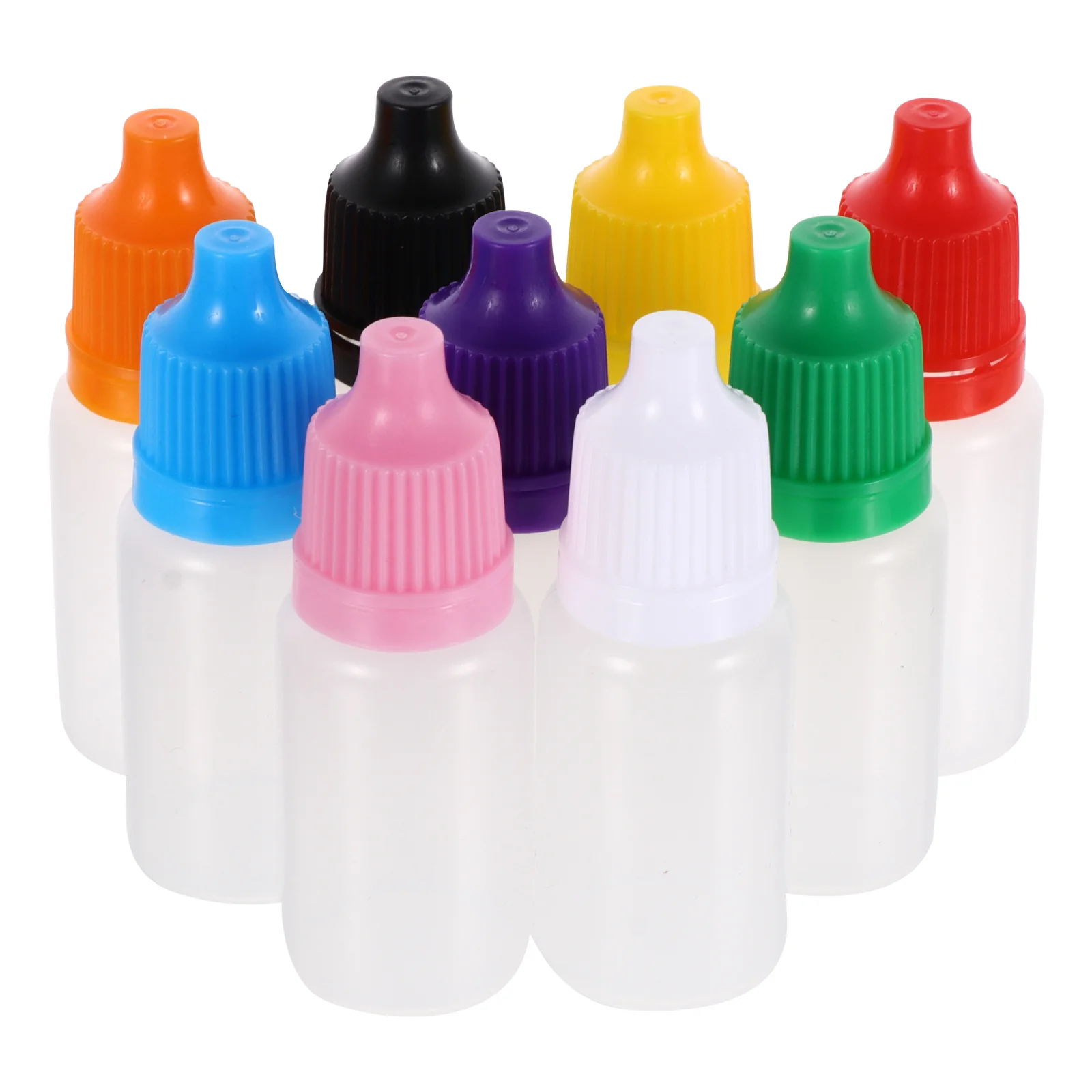 

Droppereye Liquid Sample Drop Squeeze Container Empty Vials Squeezable Squirt Vial Mini Translucent Droppers Set Oil Dispensing