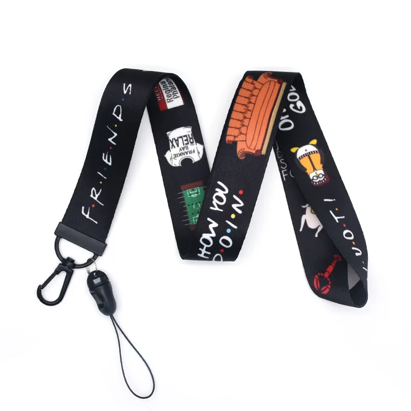 Брелок для ключей с рамкой ТВ Friends Hugsy брелок со шнурком и подвеской в виде ленты