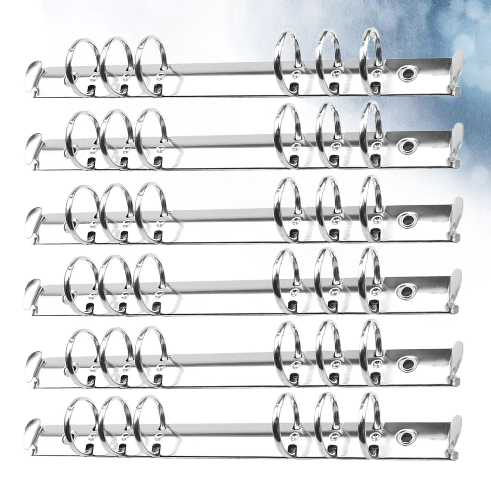 

Metal Hole Punch Binder Ring Mechanism Folder Loose Leaf Notebook File Metal Rings Replacement Diy A5 Binding Kit Planner Book