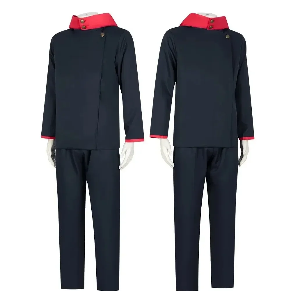 Аниме Дзюдзюцу Кайсен Итадори Юдзи Косплей Костюм Парик Куртка Брюки Униформа