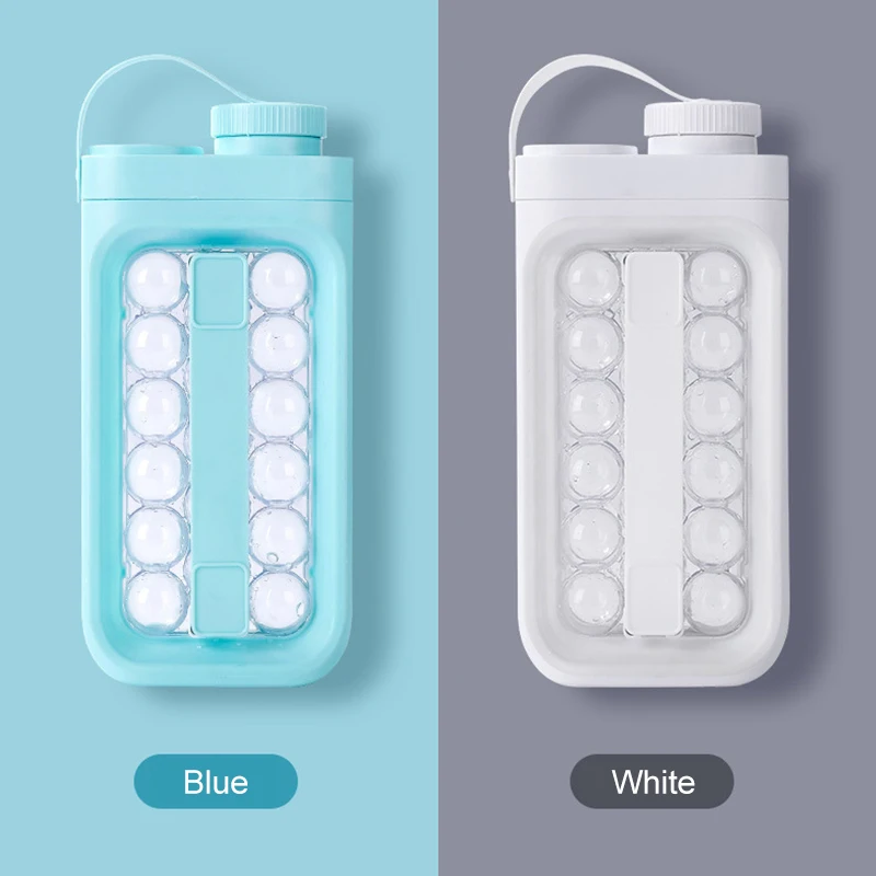 17 ice ball maker kitchen ice kettle bar accessories gadgets creative ice cube mold 2 in 1 multi function ice tubs with handle free global shipping