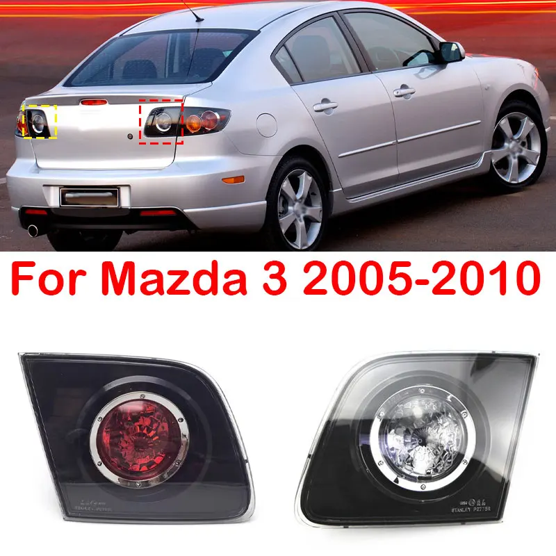 

Для Mazda 3 2005-2010 BK Седан 4-дверный задний фонарь автомобильные аксессуары левая и правая части корпуса Внутренняя задняя лампа авто указатель поворота