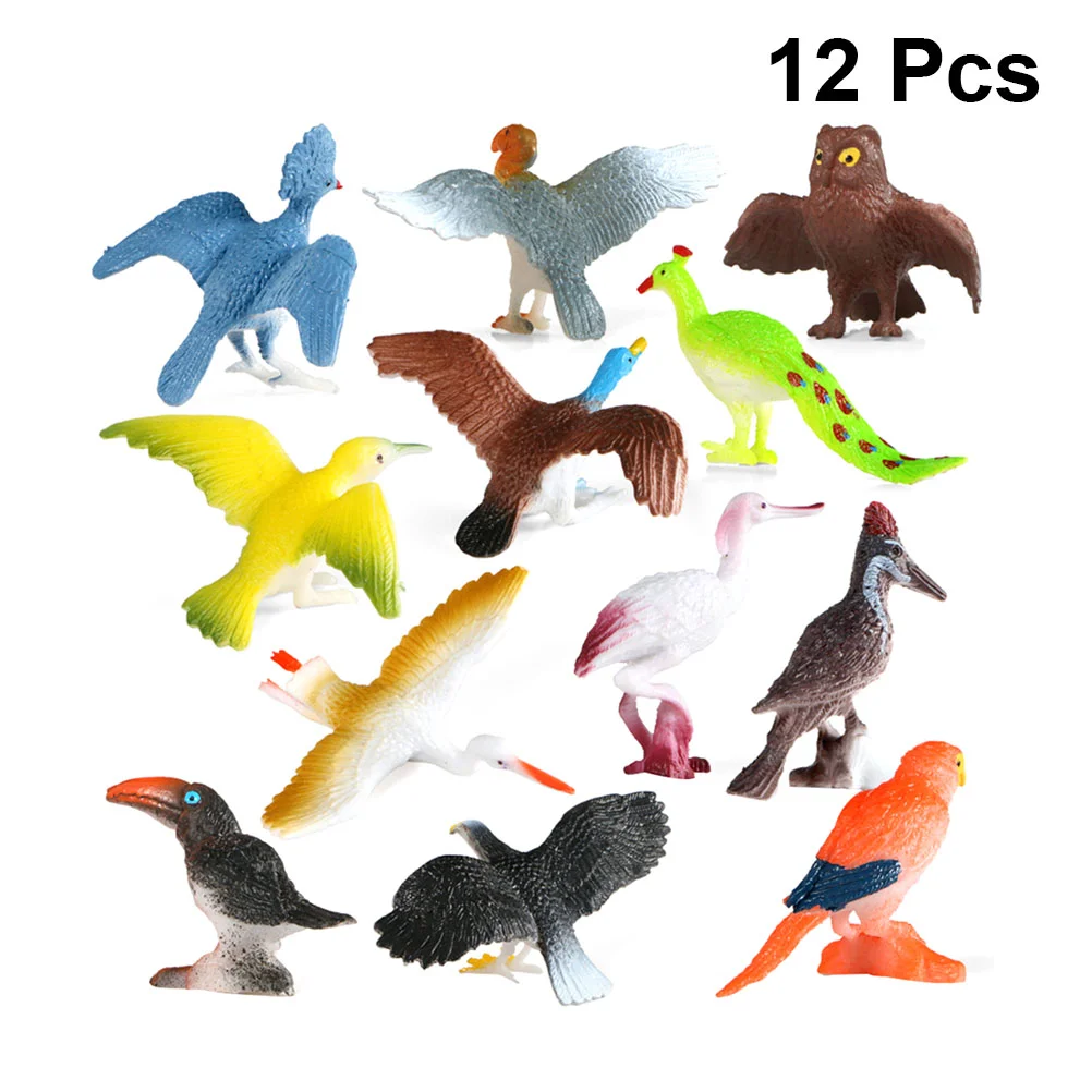 

Bird Modelanimal Figures Figurines Kids Toysrealistic Animals Garden Cat Wildlife Mini Playset Educationalfigurine Figure Decor