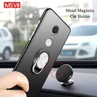 Чехол для Redmi Note 4X, тонкий матовый чехол MSVII для Xiaomi Redmi Note 4 Global, чехол с кольцом-держателем для Xiaomi Redmi Note4, чехлы