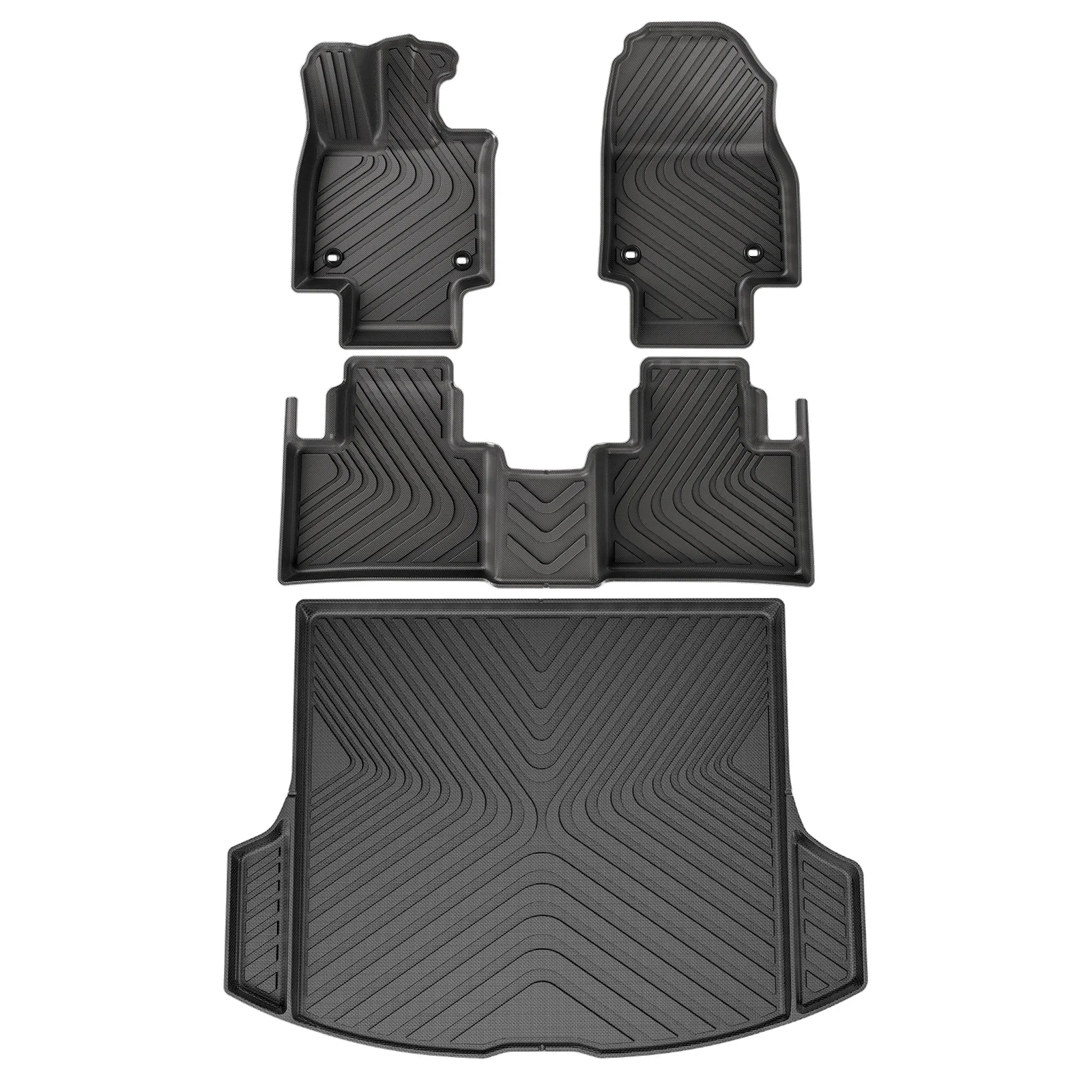 

Для Lexus RX 2023 2024 TPE 3D автомобильные коврики грузовой вкладыш багажник/накладка на спинку водонепроницаемый левый руль