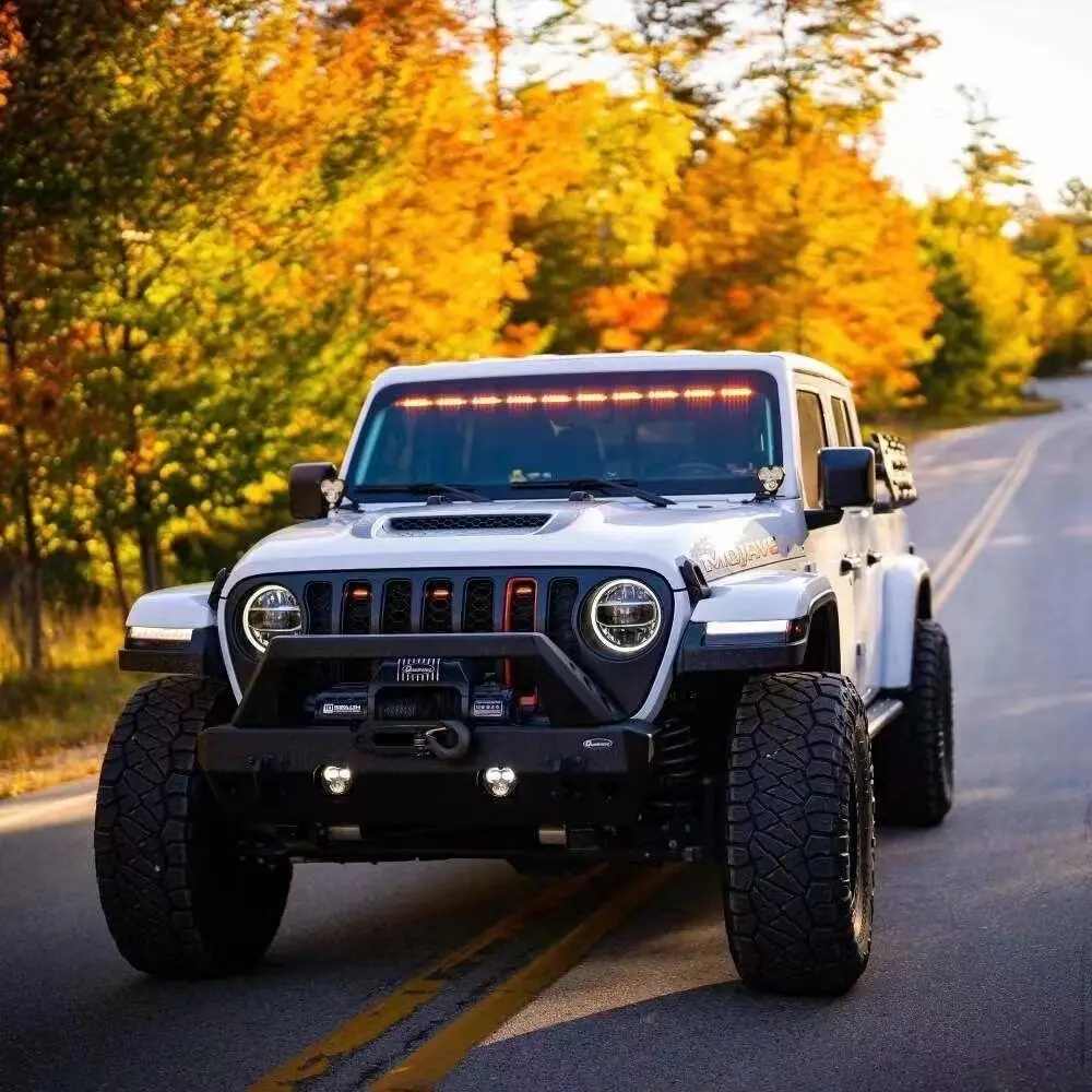 Желтые светодиодные светильники для окна автомобиля Jeep Wrangler JL JT Gladiator 2018-2024 LANTSUN