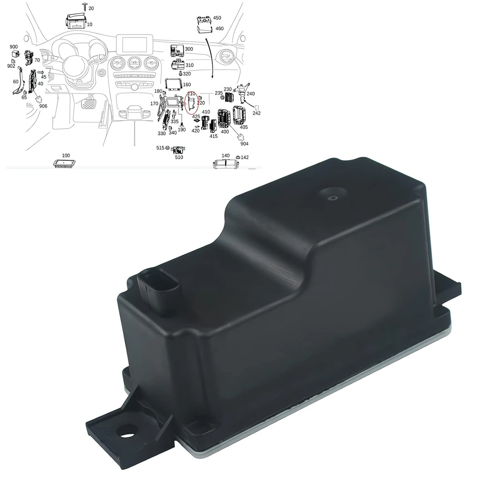 2059053414 модуль преобразователя Напряжения Замена для Mercedes C-Class W205 E-Class W257 S-Class W222