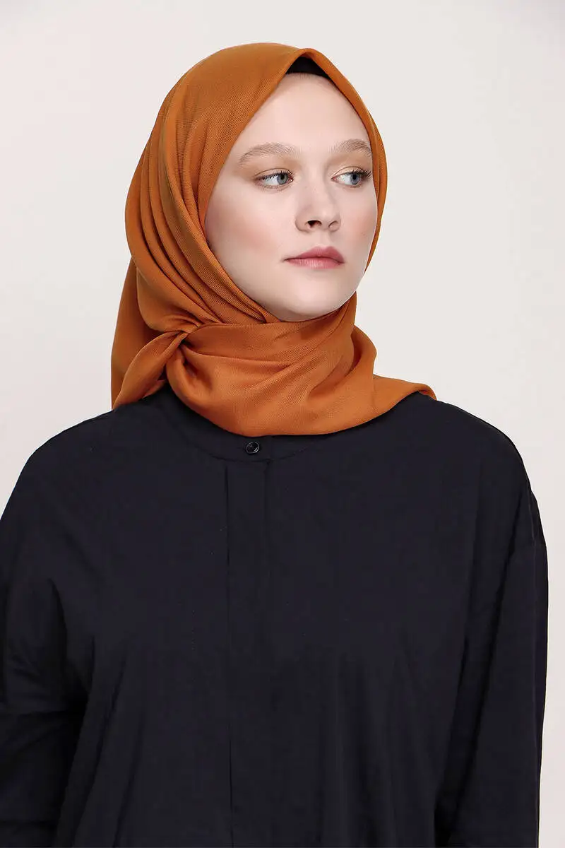 

Прямой мягкий шарф Miray, оранжевый