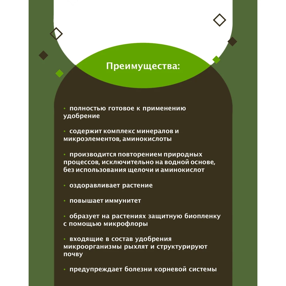 Удобрение для садовых цветов БИОАБСОЛЮТ 500 мл | Дом и сад