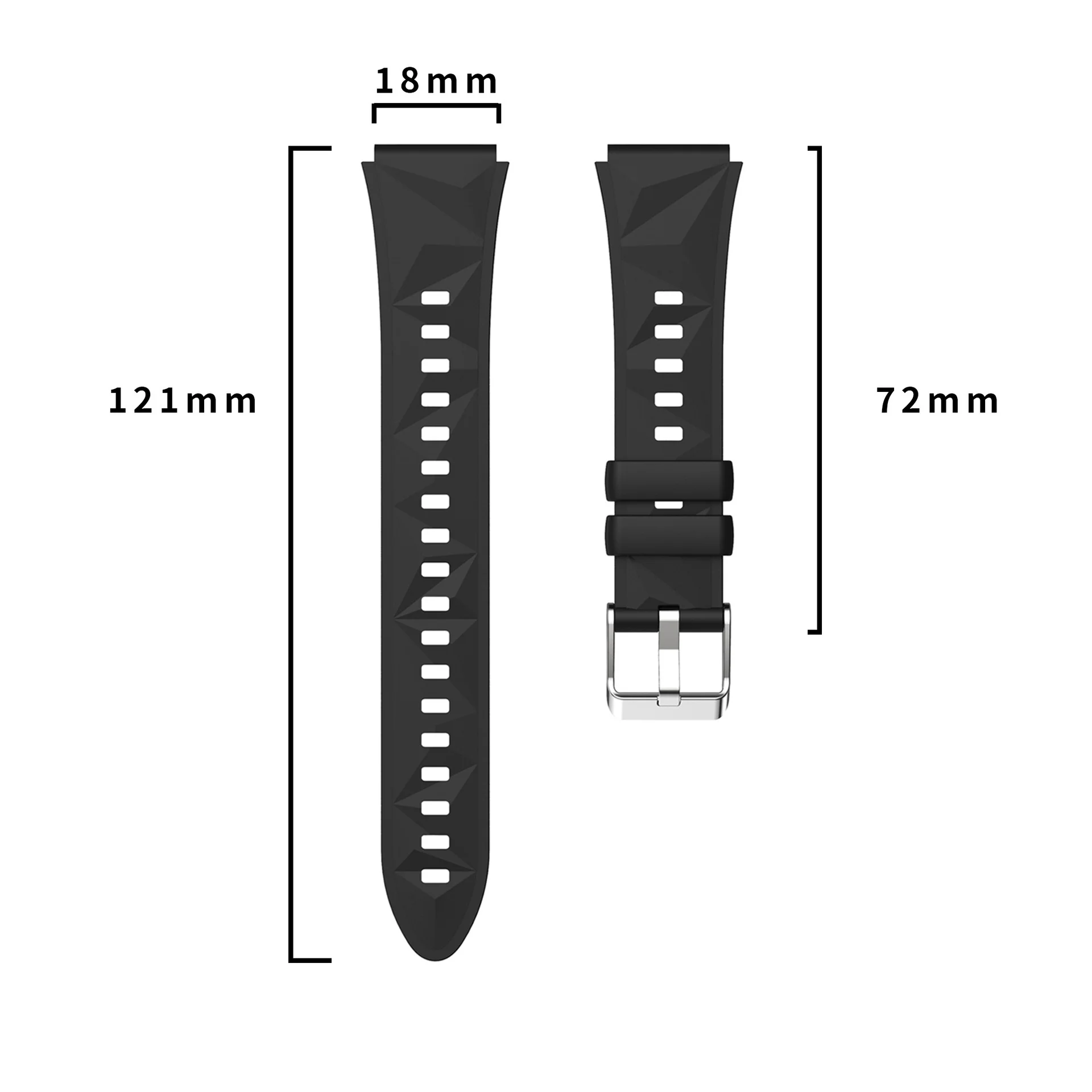 Силиконовый ремешок для смарт-часов huawei watch GT 5 41 мм 46 спортивный браслет HUAWEI 4/GT