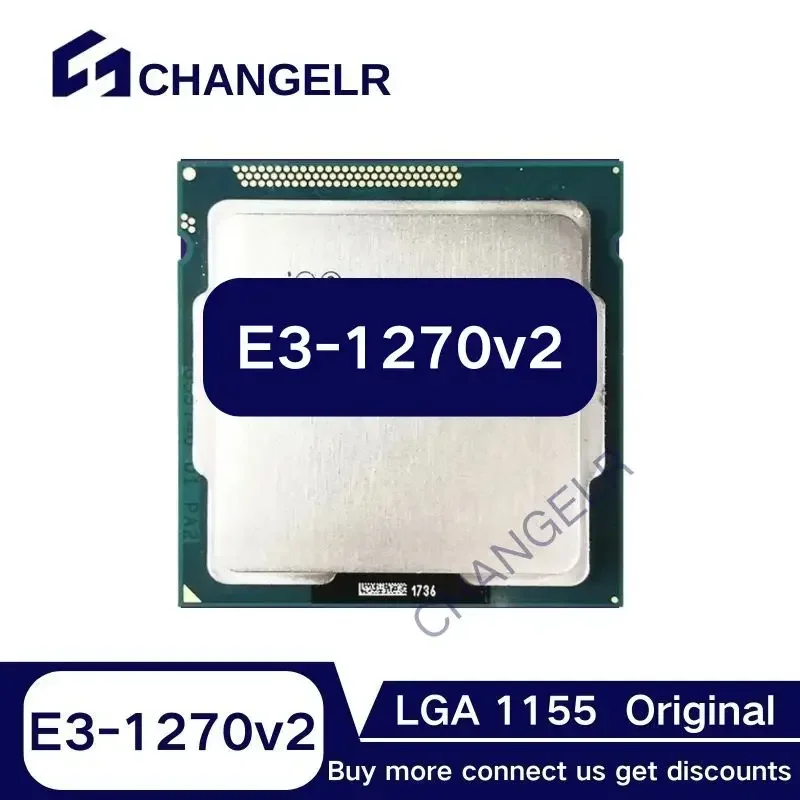 5 шт. E3-1270V2 SR0P6 4-ядерный 8-поточный LGA1155 22NM 3 ГГц 8M E3-1270 V2 E3 1270 LGA 1155