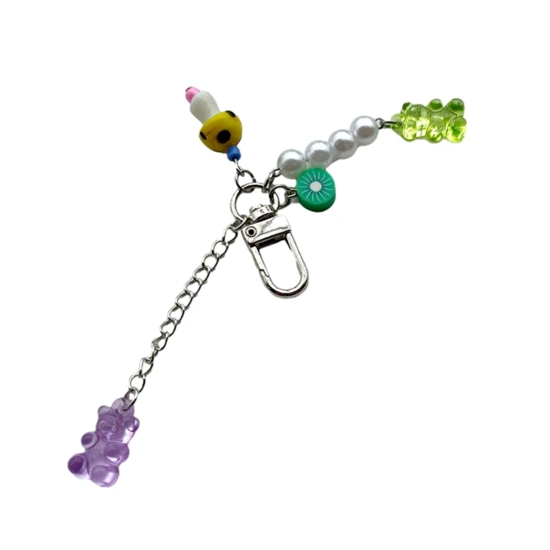 Брелок для телефона с изображением медведя