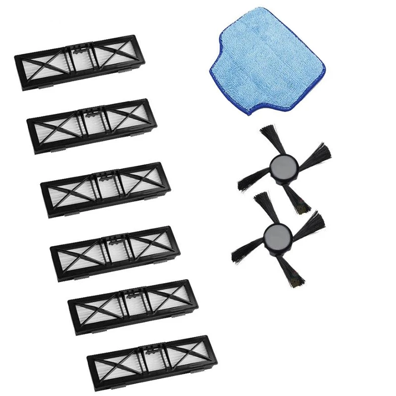 

HEPA Filter Side Brush For Neato Botvac D3 D4 D5 D6 D7 D70 D75 D80 D85 Connected Botvac 75E 80 85 Brushes Filters Parts