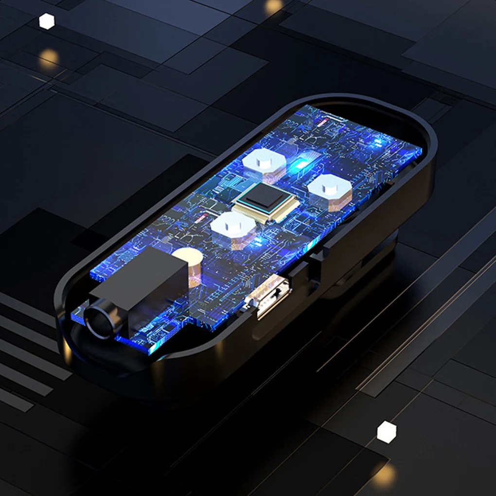 

Bluetooth-совместимый аудио приемник, зажим, шумоподавление, контроль громкости, наушники, проводная гарнитура, адаптер, поставки