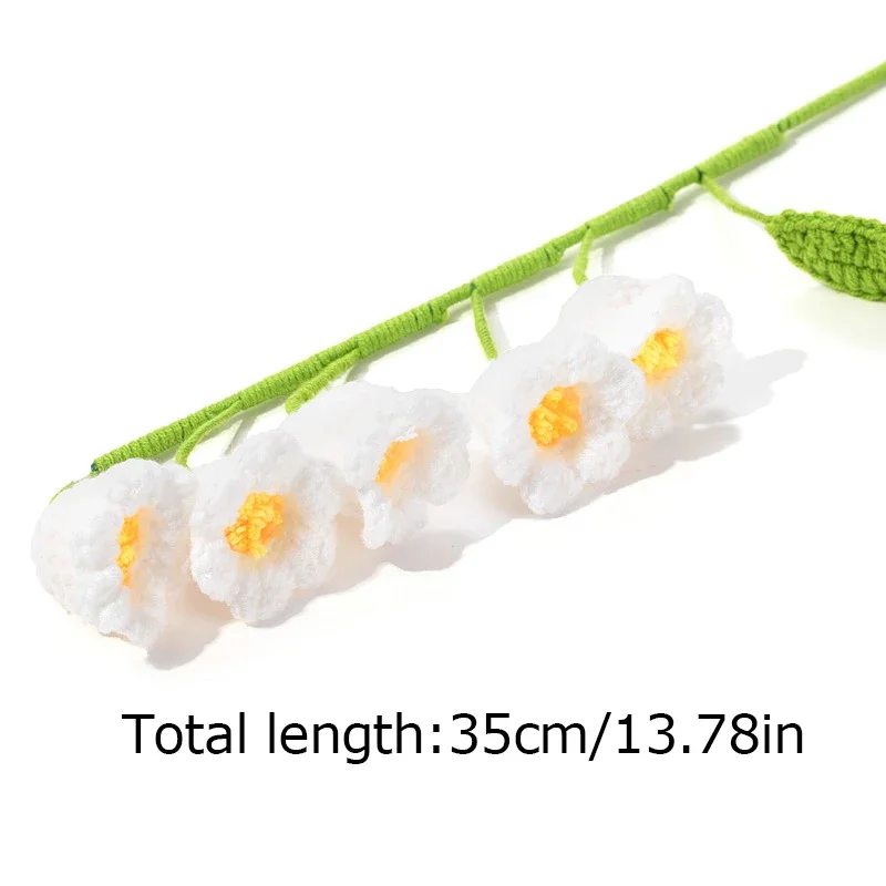 Вязаный Букет Из Искусственных Цветов Лилии Ручной Работы Изготовление