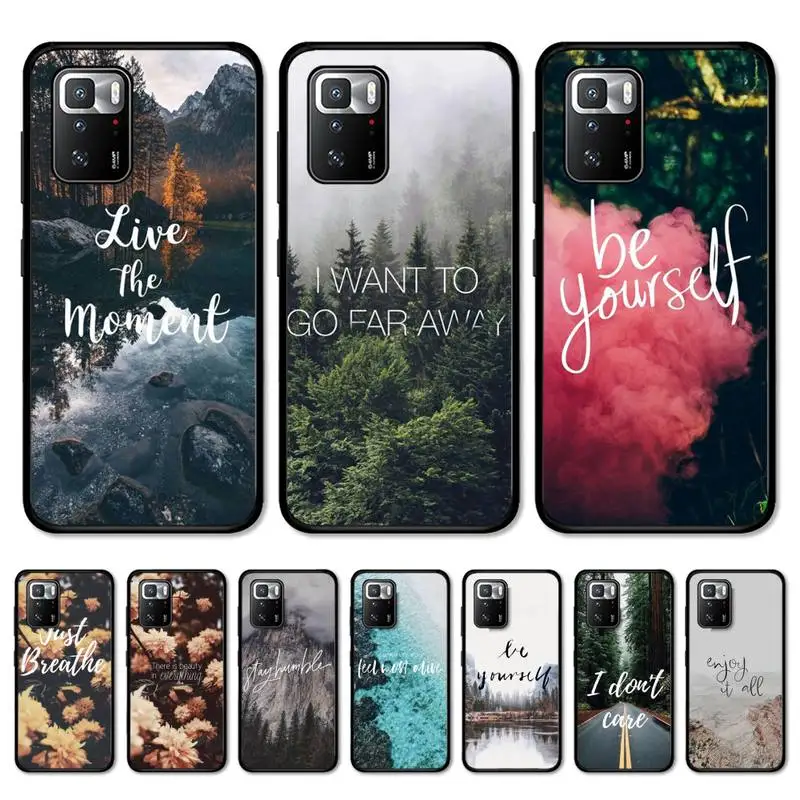 

Travel Mountain Sea Beach Phone Case for Redmi 5 6 7 8 9 A 5plus K20 4X S2 GO 6 K30 pro