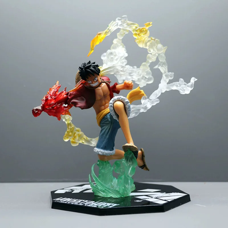 

19 см цельная Аниме Обезьяна D Luffy ПВХ экшн-модель Roronoa Ace Zoro коллекция крутая трюковая фигурка классическая игрушка подарок украшение