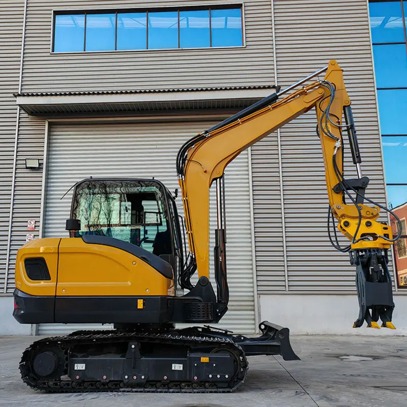 Фото Бесплатная доставка! Новый 6-тонный гусеничный мини-экскаватор Kubota 6.5 тонн. Малый экскаватор для фермерских работ, мини-погрузчик, на заказ. №5